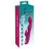 SMILE - Flexibler A- und G-Punkt Vibrator mit Klitorisarm (Lila)