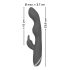 SMILE - Flexibler A- und G-Punkt Vibrator mit Klitorisarm (Lila)