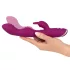 SMILE - Flexibler Vibrator für A- und G-Punkt mit Klitorisarm (lila)
