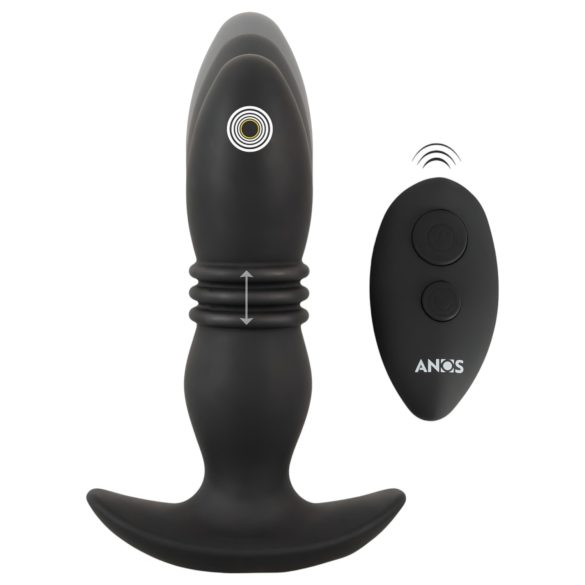 ANOS - Funk-Ferngesteuerter Anal Vibrator (Schwarz)