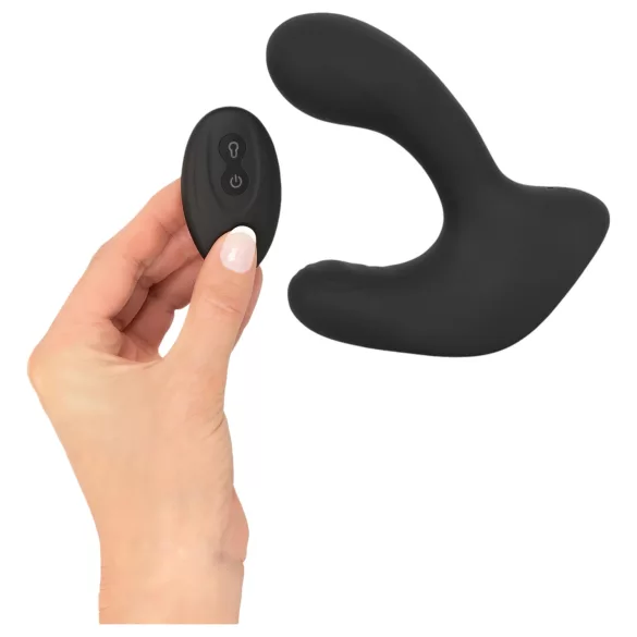 Rebel RC - Akku, Funk steuerbarer aufblasbarer Analvibrator (schwarz)