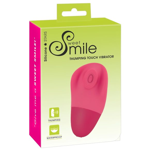 SMILE Thumping Touch - Akku Pulsierender Klitorisstimulator (Pink)