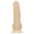 Naked Addiction Rotating 7 - Drehkopf Vibrator (18cm) - Hautfarben