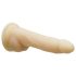 Naked Addiction Rotating 7 - Drehkopf Vibrator (18cm) - Hautfarben