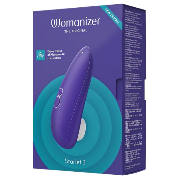 Womanizer Starlet 3 - Druckwellen-Klitorisstimulator (blau)