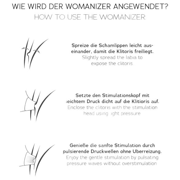 Womanizer Classic 2 - Wiederaufladbarer Druckwellen-Stimulator (Rot)