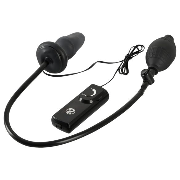 You2Toys - Aufblasbarer Analvibrator (Schwarz)