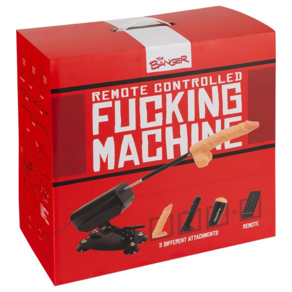 The Banger: Sexmaschine mit 2 Dildos & 1 Lustöffnung