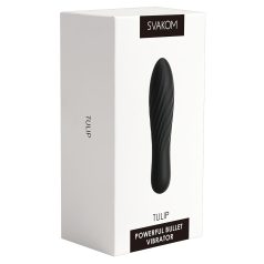 Svakom Tulip - wiederaufladbarer Mini-Stabvibrator (schwarz)