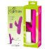 SMILE Rabbit - Wiederaufladbarer, rotierender Vibro mit Klitorisarm (pink)
