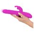 SMILE Rabbit - Wiederaufladbarer, rotierender Vibro mit Klitorisarm (pink)