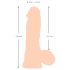 Natur Haut Dildo 20cm - Hautnaher Genuss