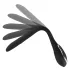 Penis Plug Dilator - wiederaufladbarer, vibrierender Dilator (1 cm, schwarz)