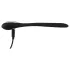 Penis Plug Dilator - wiederaufladbarer, vibrierender Dilator (1 cm, schwarz)