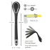 Vibrations-Dilator - wiederaufladbar (1cm) - schwarz