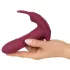 Javida RC - Funk-Vibrator für den Kitzler, 3 Funktionen (rot)