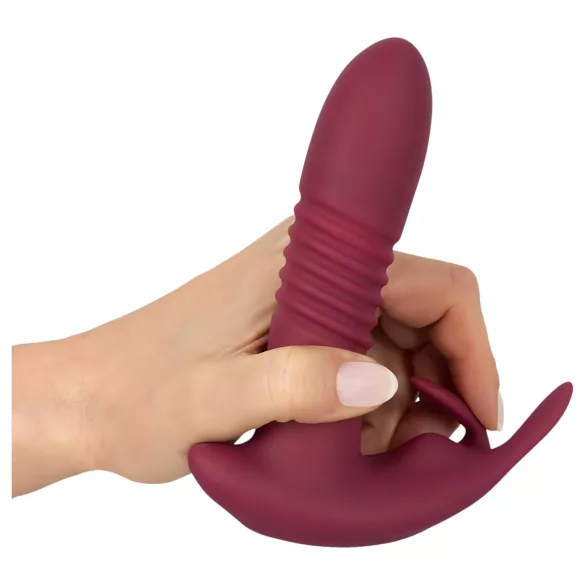 Javida RC - Funk-Vibrator für den Kitzler, 3 Funktionen (rot)
