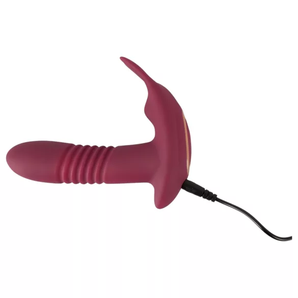 Javida RC - Funk-Vibrator für den Kitzler, 3 Funktionen (rot)