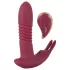 Javida RC - Funk-Vibrator für den Kitzler, 3 Funktionen (rot)