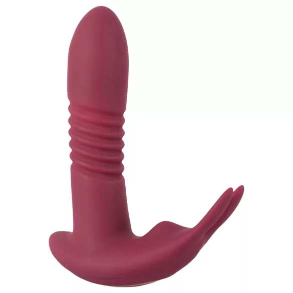 Javida RC - Funk-Vibrator für den Kitzler, 3 Funktionen (rot)