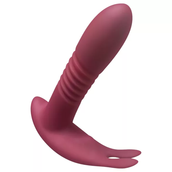 Javida RC - Funk-Vibrator für den Kitzler, 3 Funktionen (rot)