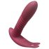 Javida RC - Funk Schmetterlingsvibrator mit 3 Funktionen (Rot)