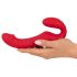 You2Toys Strapless - Kabelloser Strap-On Vibrator (Rot)