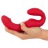 You2Toys Strapless - Kabelloser Strap-On Vibrator (Rot)