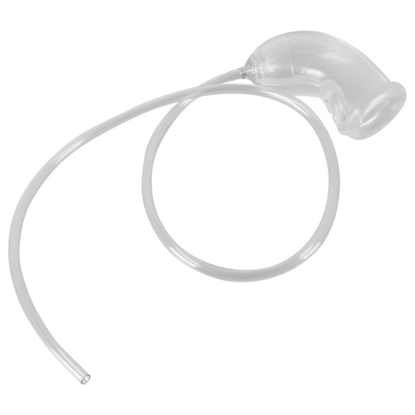 You2Toys Piss Play Sleeve - Penisaufsatz mit Auslaufrohr (transparent)