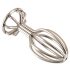 ANOS Metall (2,8cm) - Stählerner Analkäfig (silber)