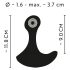 ANOS - Wasserdichter Analvibrator (Schwarz)