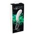 Liaison Curve – Akku-LED-Vibrator (transparent-weiß)