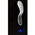 Liaison Curve – Akku-LED-Vibrator (transparent-weiß)