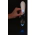 Liaison Curve – Akku-LED-Vibrator (transparent-weiß)