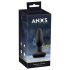 ANOS - Wasserdichter Akku-Analvibrator (Schwarz)