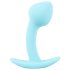 Cuties Mini Buttplug - Silikon, Blau, 2,6cm