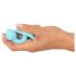 Cuties Mini Buttplug - Silikon, Blau, 2,6cm