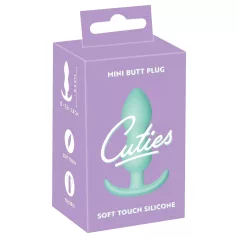Cuties Mini Butt Plug - Silikon Analplug - Minze (2,3cm)