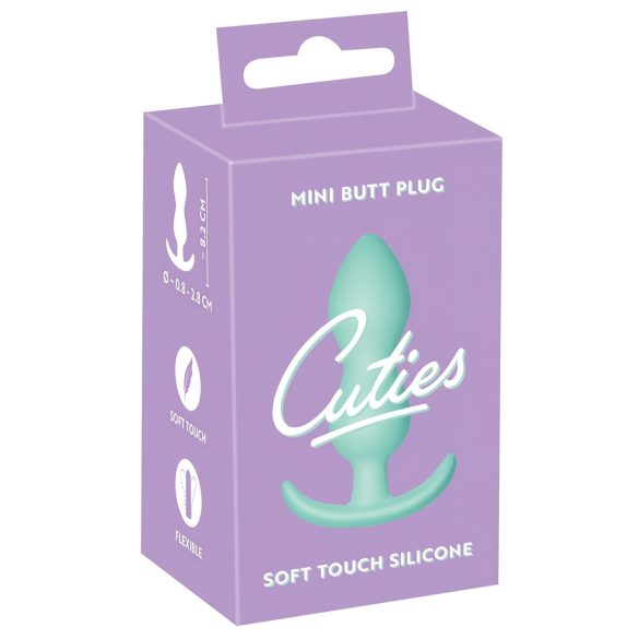 Cuties Mini Plug - Silikon Anusplug - Mint (2,3cm)