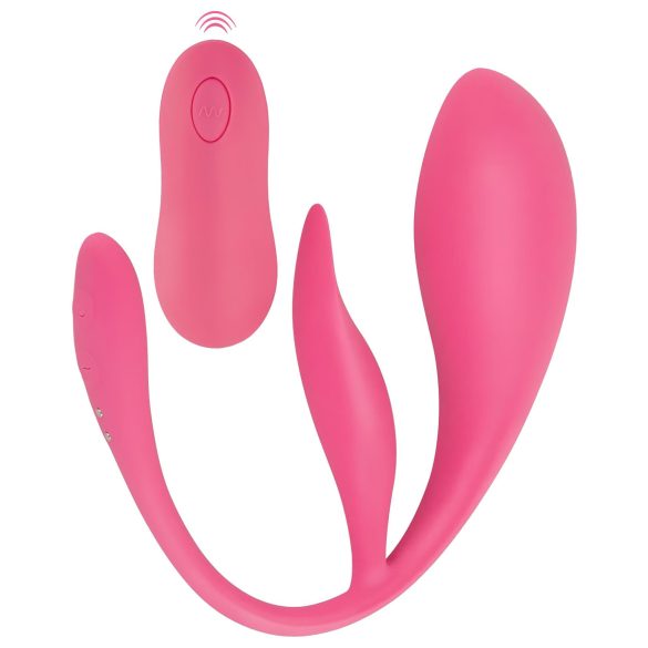 SMILE - Akku-Vibrations-Ei mit Fernbedienung (Pink)