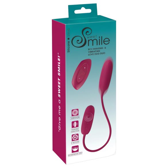 Smile Love Egg Duo – Vibrations-Eier (für Anal- und Vaginalgebrauch)