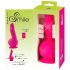 SMILE Powerful - Akku-Doppelmotor-Saugfuß-Vibrator (Pink)