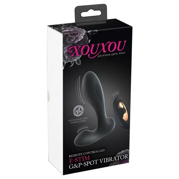 XOUXOU - Tragbarer G- und P-Punkt Vibrator (schwarz)