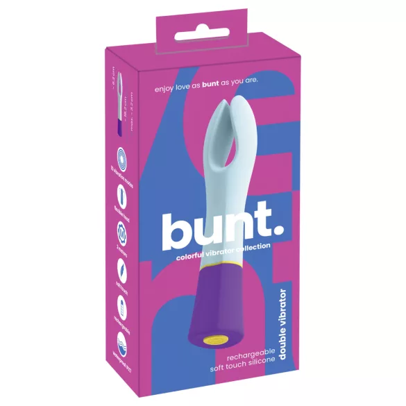 You2Toys bunt. - Akku, wasserdichter 2-Motoren Vibrator (bunt)