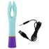 You2Toys bunt. - Akku, wasserdichter 2-Motoren Vibrator (bunt)