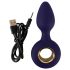 SMILE - wiederaufladbarer Analvibrator (Lila)