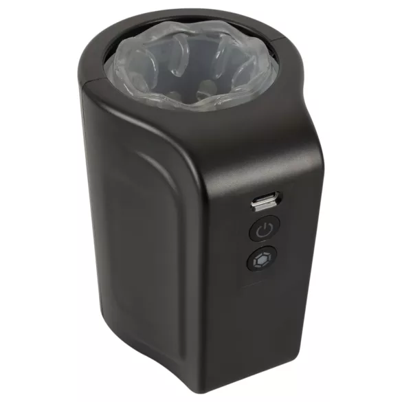 Rebel - Wasserdichter rotierender Masturbator (schwarz)
