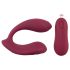 You2Toys Rosenrot - Roter, akkubetriebener Vibrator mit Fernsteuerung