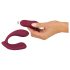 You2Toys Rosenrot - Roter, akkubetriebener Vibrator mit Fernsteuerung