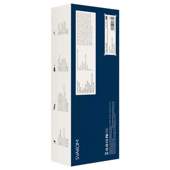 Svakom Aylin - Akku-Pulsations-Vibrator mit Klitorisarm (blau)